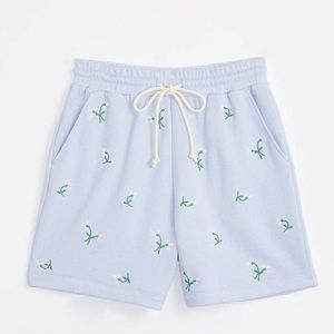 Lou & Grey Daisy Terry Drawstring Shorts
